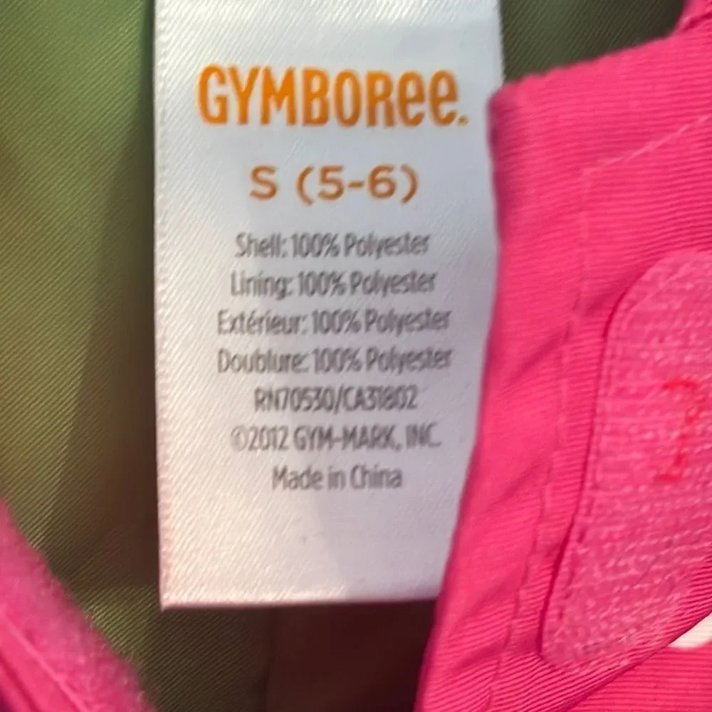 Gymboree Pink Polka Dot Raincoat